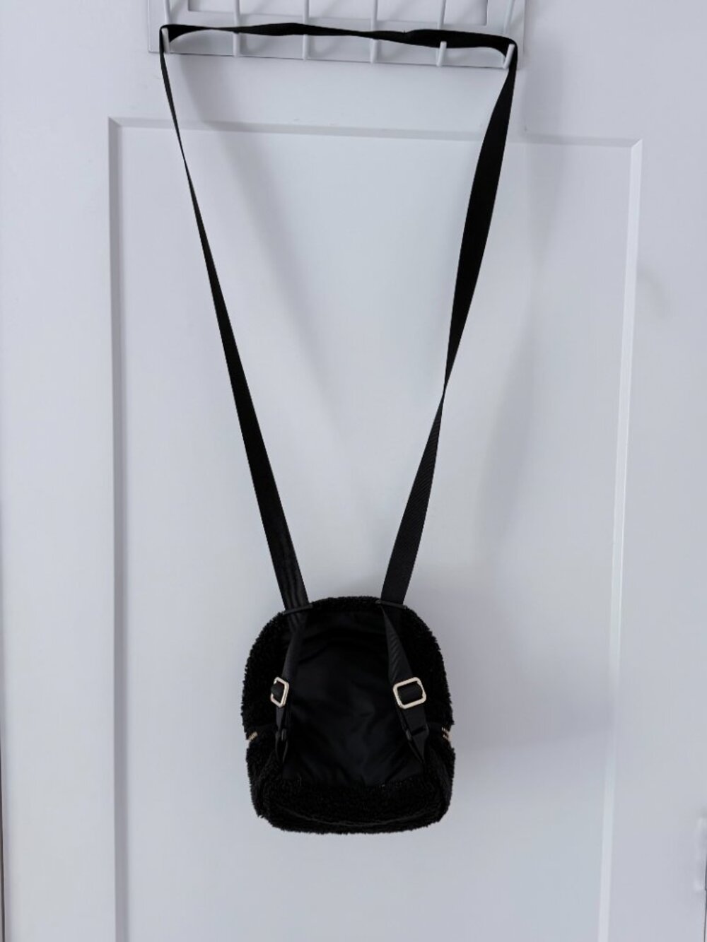 Lululemon Athletica City Adventurer Backpack Micro *Fleece BLK/GOLD ONE SIZE - Picture 9 of 10
